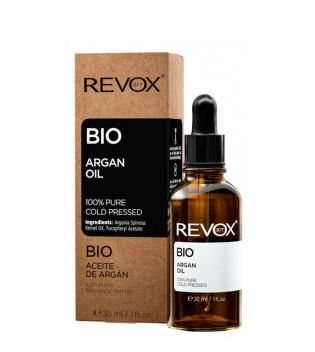 Revox - Aceite de argán 100% puro prensado en frío Bio