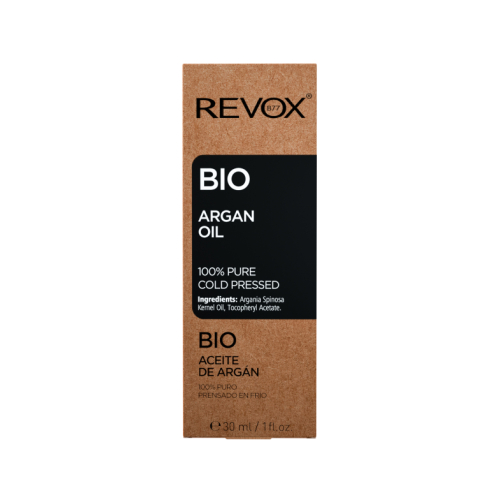 Revox - Aceite de argán 100% puro prensado en frío Bio