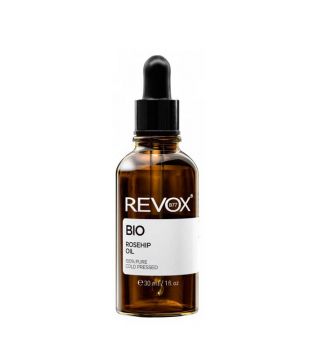 Revox - Aceite de rosa mosqueta 100% puro prensado en frío Bio
