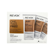 Revox - *Just* - Pack de 3 Protectores solares SPF50+ con ácido hialurónico One, Two, Free!