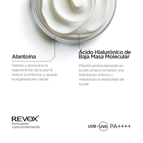 Revox - *Just* - Pack de 3 Protectores solares SPF50+ con ácido hialurónico One, Two, Free!