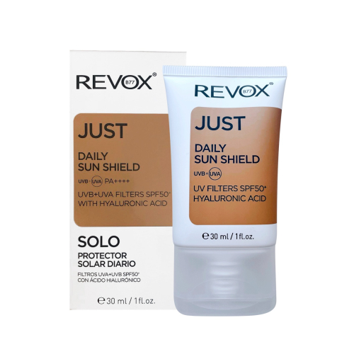 Revox - *Just* - Protector solar diario SPF50+ con ácido hialurónico