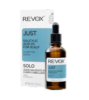 Revox - *Just* - Sérum clarificado para cuero cabelludo Ácido Salicílico 2%
