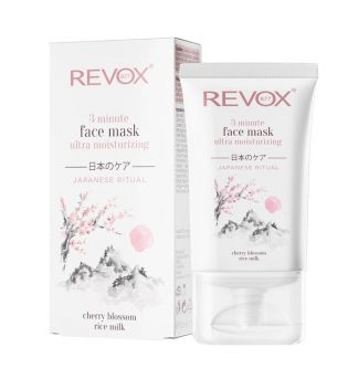 Revox - Mascarilla facial 3 minutos Ultra Hidratante Ritual Japonés