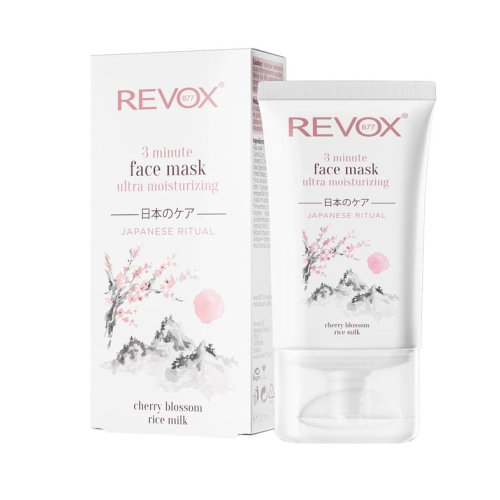 Revox - Mascarilla facial 3 minutos Ultra Hidratante Japanese Routine