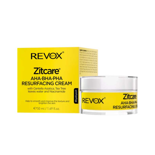 Revox - *Zitcare* - Crema rejuvenecedora AHA BHA PHA
