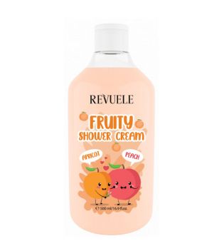 Revuele - Crema de ducha Fruity Shower Cream - Albaricoque y melocotón