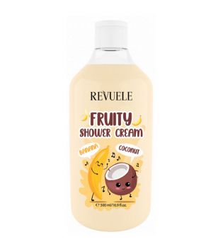Revuele - Crema de ducha Fruity Shower Cream - Plátano y coco