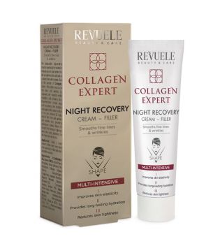 Revuele - Crema de noche rellenadora Collagen Expert