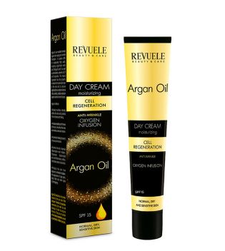 Revuele - Crema facial de día Argan Oil