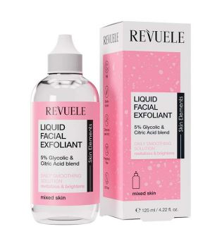 Revuele - Exfoliante facial iluminador - 5% ácidos glicólico y cítrico