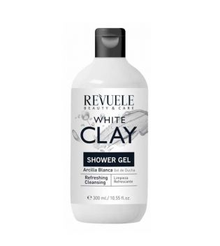 Revuele - Gel de baño refrescante Clay - Arcilla blanca