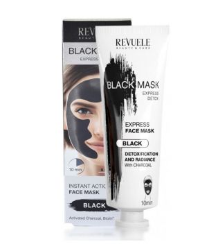 Revuele - Mascarilla facial negra Black Mask Express Detox