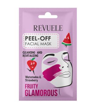 Revuele - Mascarilla facial peel off Fruity Glamorous - Sandía y fresa