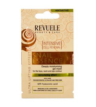 Revuele - Mascarilla gel hidratante Snail Essence