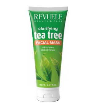 Revuele - *Tea Tree Tone Up* - Mascarilla facial clarificante con árbol de té