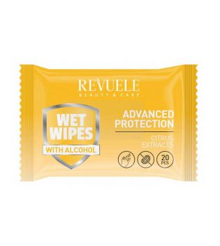 Revuele - Toallitas húmedas Advanced Protection - Extracto de cítricos