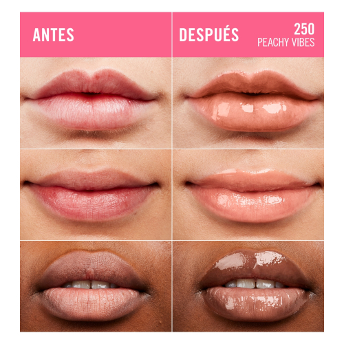 Rimmel London - Brillo de labios Thrill Seeker - 250: Peach Vibes