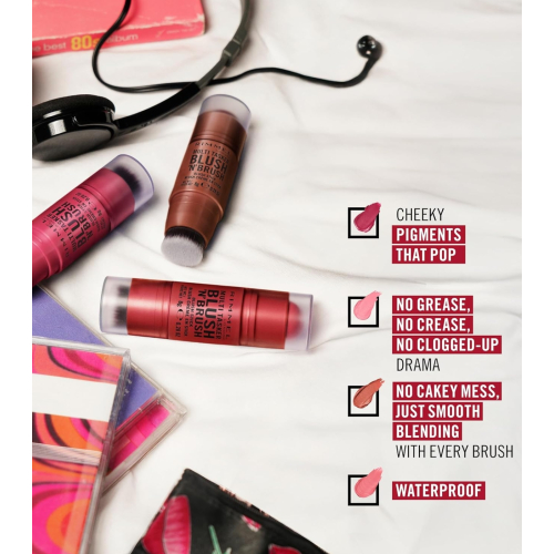 Rimmel London - Colorete en stick Multitasker Blush 'N' - 150: Cherry on Point