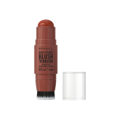 Rimmel London - Colorete en stick Multitasker Blush 'N' - 350: Roased Peach
