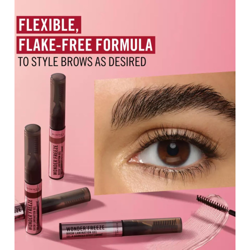 Rimmel London - Gel fijador de cejas Wonder´ Freeze - 001: Clear