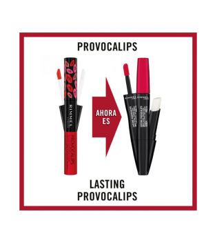 Rimmel London - Labial líquido Lasting Provocalips -500: Kiss The Town Red