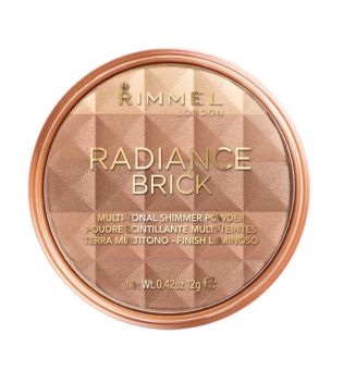 Rimmel London - Polvos bronceadores Radiance Brick - 002: Medium