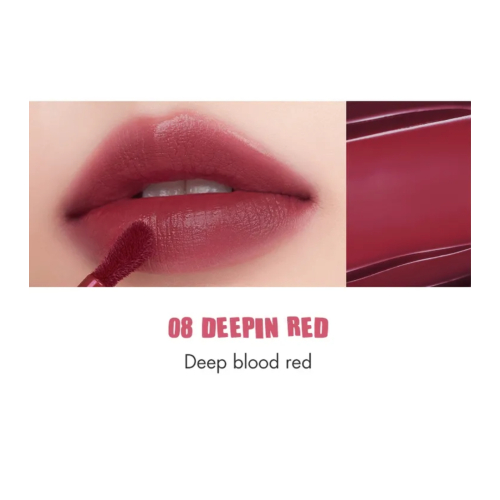Romand - Tinte labial Bare Water Tint - 08: Deepin Red