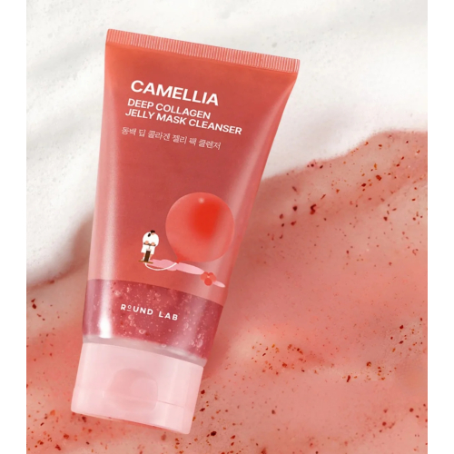 Round Lab - *Camellia* - Limpiador facial Deep Collagen Jelly