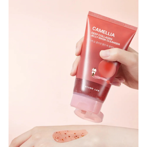 Round Lab - *Camellia* - Limpiador facial Deep Collagen Jelly