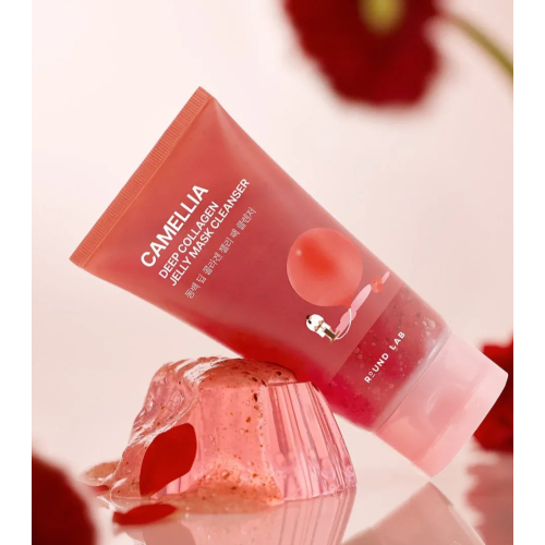 Round Lab - *Camellia* - Limpiador facial Deep Collagen Jelly