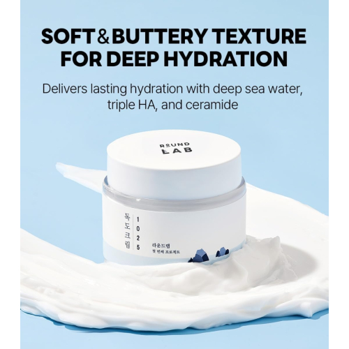 Round Lab - Crema facial para fortalecer la barrera cutánea 1025 Dokdo