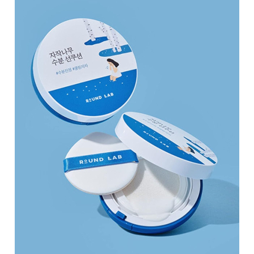 Round Lab - Protector solar facial en cushion Birch Juice SPF 50