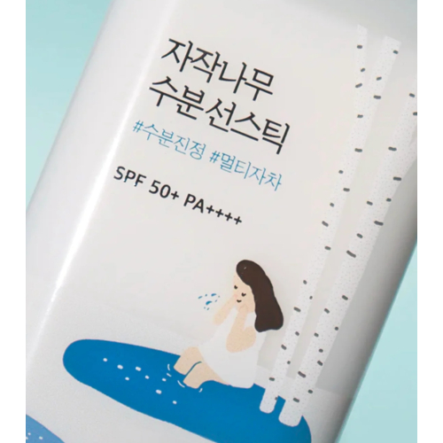 Round Lab - Protector solar facial en stick Birch Juice Moisturizing Sun Stick SPF 50+ PA++++