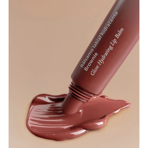 Saigu Cosmetics - Bálsamo labial hidratante efecto brillo - Brownie