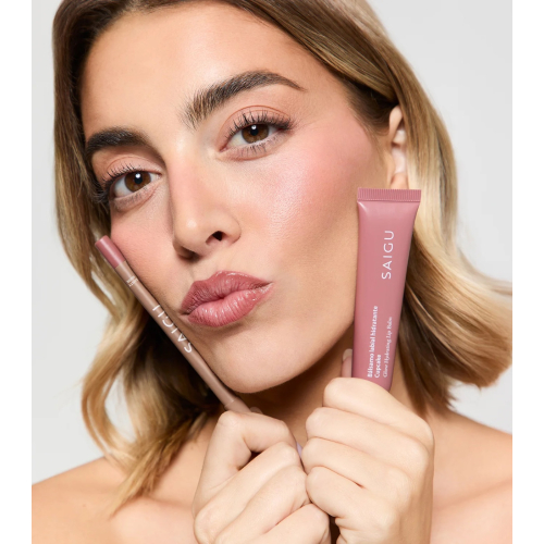 Saigu Cosmetics - Bálsamo labial hidratante efecto brillo - Cupcake