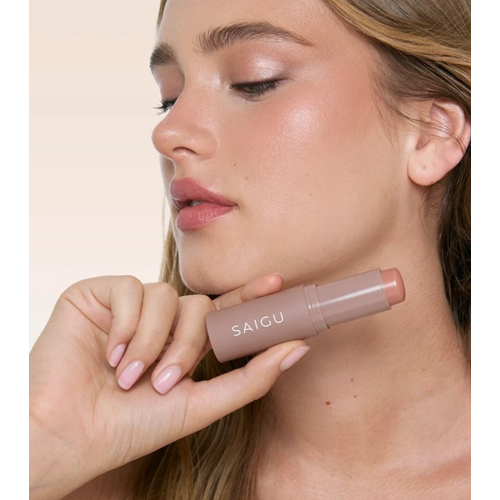Saigu Cosmetics - Colorete en stick Melting Blush - Maple