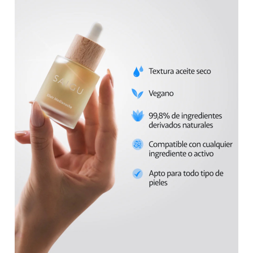 Saigu Cosmetics - Elixir multi activo renovador Medianoche