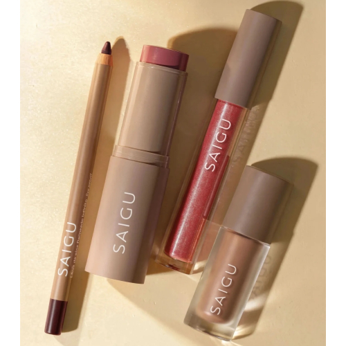 Saigu Cosmetics - *Golden Plum* - Set de maquillaje - Full Golden Plum