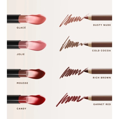 Saigu Cosmetics - Lápiz de labios Perfilado Sedoso - Rich Brown