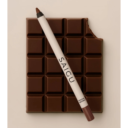 Saigu Cosmetics - Lápiz de ojos Delineado Infinito - Mocha Brown