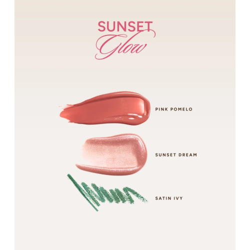 Saigu Cosmetics - *Mediterranean Glow* - Set de maquillaje Sunset Glow