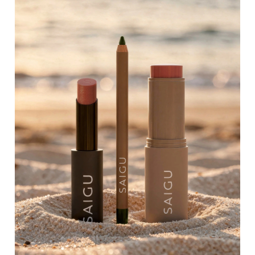 Saigu Cosmetics - *Mediterranean Glow* - Set de maquillaje Sunset Glow