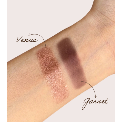 Saigu Cosmetics - Sombra de ojos líquida One Touch Matte - Garnet