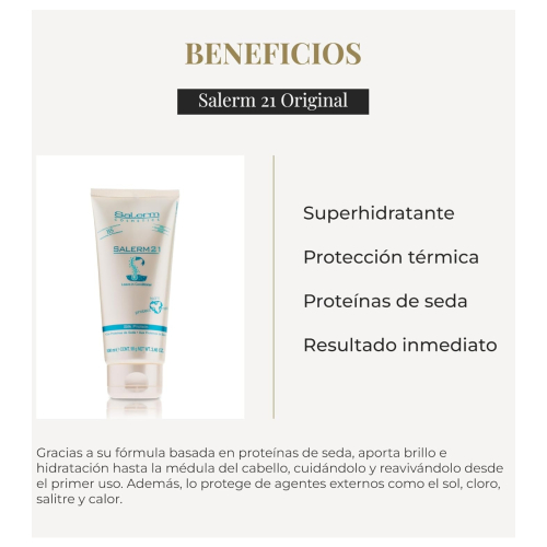 Salerm - *Salerm 21* - Acondicionador Leave-in Silk Protein - 100ml