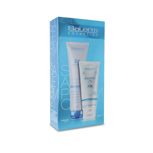 Salerm - *Salerm 21* - Set de champú + acondicionador Silk Protein