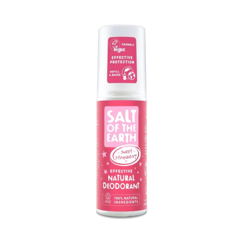 Salt of the earth -  Desodorante natural en spray - Fresas dulces