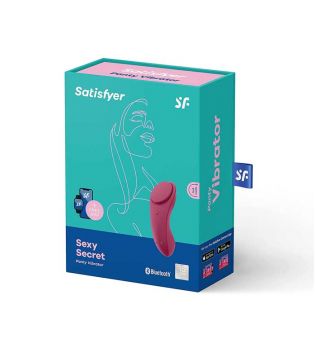 Satisfyer - Estimulador de braguita Sexy Secret - Rojo