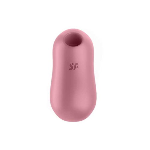 Satisfyer - Estimulador de clítoris Cotton Candy - Rojo