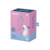 Satisfyer - Estimulador de clítoris Vulva Lover 2 - Blanco